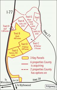 County Council’s latest venture – a mega industrial park site to attract the heavy hitters.